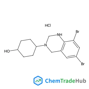 trans-4-(6,8-dibromo-1,2-dihydroquinazolin-3(4H)-yl)cyclohexanol hydrochloride