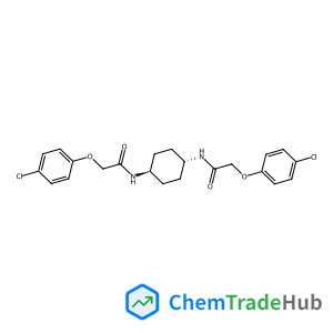 N,N'-trans-1,4-Cyclohexanediylbis[2-(4-chlorophenoxy)acetamide]