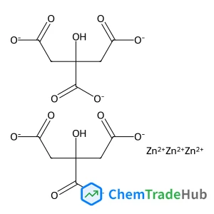 Zinc 2-hydroxy-1,2,3-propanetricarboxylate (3:2)