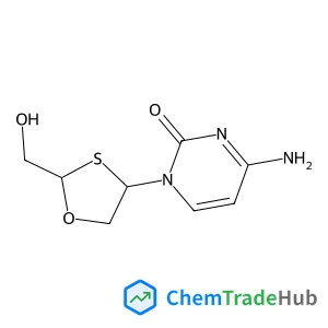 (-)-2'-DEOXY-3'-OXA-4'-THIOCYTIDINE (APRICITABINE)