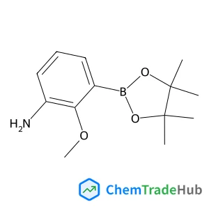 2-Methoxy-3-(4,4,5,5-tetramethyl-1,3,2-dioxaborolan-2-yl)aniline