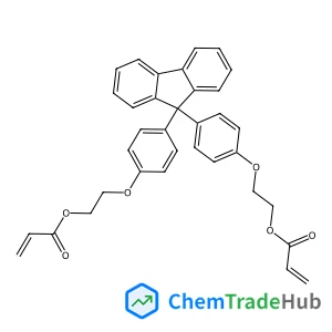 9H-Fluorene-9,9-diylbis(4,1-phenyleneoxy-2,1-ethanediyl) bisacrylate
