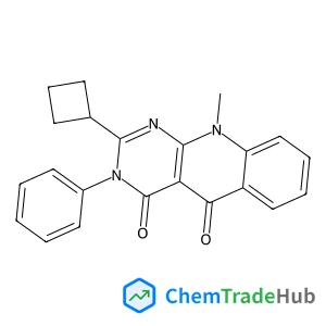 2-Cyclobutyl-10-methyl-3-phenylpyrimido[4,5-b]quinoline-4,5(3H,10H)-dione