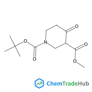 3-Methyl 1-(2-methyl-2-propanyl) 4-oxo-1,3-piperidinedicarboxylate