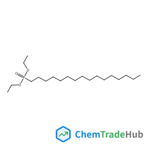 Diethyl hexadecylphosphonate structure