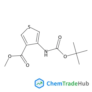 Methyl 4-({[(2-methyl-2-propanyl)oxy]carbonyl}amino)-3-thiophenecarboxylate