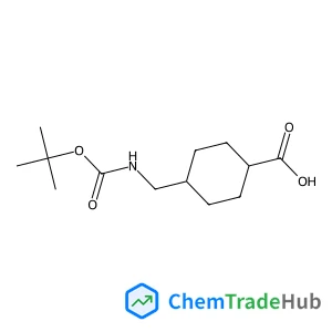 trans-4-[({[(2-Methyl-2-propanyl)oxy]carbonyl}amino)methyl]cyclohexanecarboxylic acid