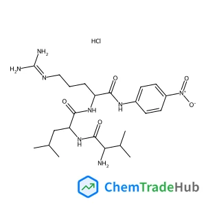 D-VAL-LEU-ARG P-NITROANILIDE HYDROCHLORIDE SALT