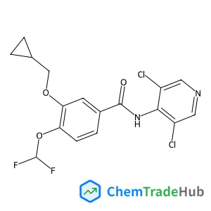 3-(Cyclopropylmethoxy)-N-(3,5-dichloro-4-pyridinyl)-4-(difluoromethoxy)benzamide