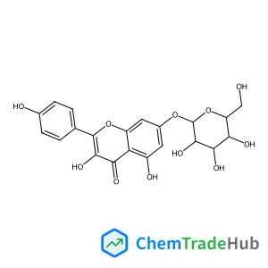 3,5-Dihydroxy-2-(4-hydroxyphenyl)-4-oxo-4H-chromen-7-yl beta-D-glucopyranoside