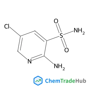 2-amino-5-chloro-pyridine-3-sulfonamide