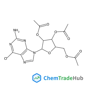 (2R,3R,4R,5R)-2-(Acetoxymethyl)-5-(2-amino-6-chloro-9H-purin-9-yl)tetrahydrofuran-3,4-diyl diacetate