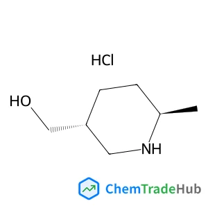((3R,6R)-6-METHYLPIPERIDIN-3-YL)METHANOL HYDROCHLORIDE