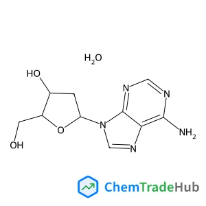 (2R,3S,5R)-5-(6-aminopurin-9-yl)-2-(hydroxymethyl)tetrahydrofuran-3-ol;hydrate