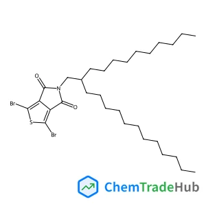 4H-Thieno[3,4-c]pyrrole-4,6(5H)-dione, 1,3-dibromo-5-(2-decyltetradecyl)-