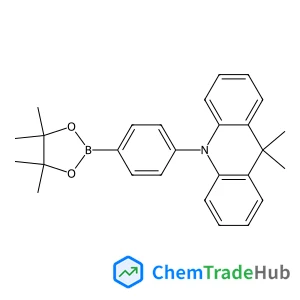 9,9-Dimethyl-10-[4-(4,4,5,5-tetramethyl-1,3,2-dioxaborolan-2-yl)phenyl]-9,10-dihydroacridine