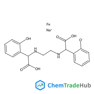 Sodium [{[2-({(carboxy-kappaO)[2-(hydroxy-kappaO)phenyl]methyl}amino)ethyl]amino}(2-hydroxyphenyl)acetato(4-)-kappaO]ferrate(1-)