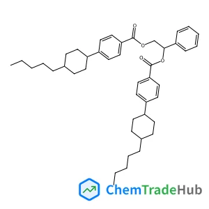 (S)-1-Phenylethane-1,2-diyl bis(4-(trans-4-pentylcyclohexyl)benzoate)
