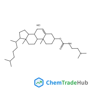 (3beta)-Cholest-5-en-3-yl [2-(dimethylamino)ethyl]carbamate hydrochloride (1:1)