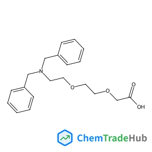 Acetic acid, [2-[2-[bis(phenylmethyl)amino]ethoxy]ethoxy]-