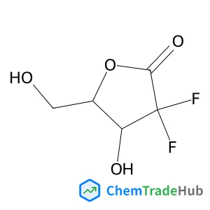 (4S,5S)-3,3-Difluoro-4-hydroxy-5-(hydroxymethyl)dihydrofuran-2(3H)-one