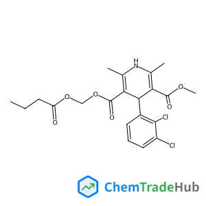 (Butyryloxy)methyl methyl 4-(2,3-dichlorophenyl)-2,6-dimethyl-1,4-dihydro-3,5-pyridinedicarboxylate