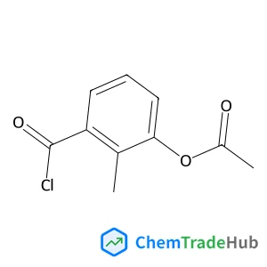 3-(Chlorocarbonyl)-2-methylphenyl acetate
