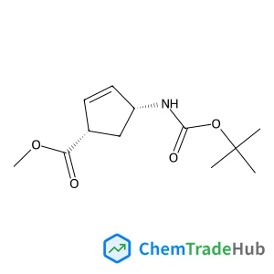 methyl (1S,4R)-4-(tert-butoxycarbonylamino)cyclopent-2-ene-1-carboxylate