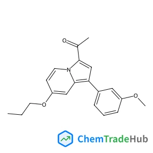 1-[1-(3-Methoxyphenyl)-7-propoxy-3-indolizinyl]ethanone