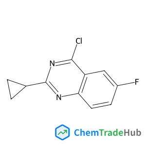 4-Chloro-2-cyclopropyl-6-fluoroquinazoline 4-Chloro-2-cyclopropyl-6-fluoroquinazoline