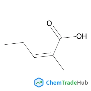(2E)-2-Methyl-2-pentenoic acid