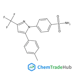 4-[5-(4-Methylphenyl)-3-(trifluoromethyl)-1H-pyrazol-1-yl]benzenesulfonamide
