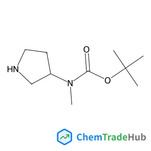 2-Methyl-2-propanyl N-[(3S)-3-pyrrolidinyl]glycinate