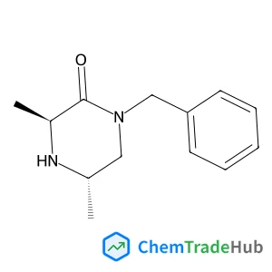 (3S,5S)-1-benzyl-3,5-dimethylpiperazin-2-one (3S,5S)-1-benzyl-3,5-dimethylpiperazin-2-one