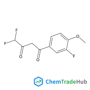 4,4-Difluoro-1-(3-fluoro-4-methoxyphenyl)-1,3-butanedione