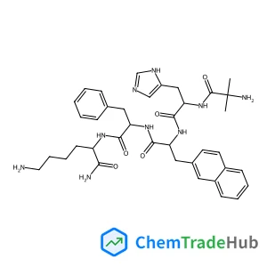 2-Methylalanyl-L-histidyl-3-(2-naphthyl)-D-alanyl-D-phenylalanyl-L-lysinamide