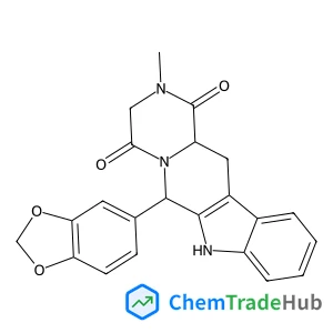 (6R,12aR)-6-(1,3-Benzodioxol-5-yl)-2-methyl-2,3,6,7,12,12a-hexahydropyrazino[1',2':1,6]pyrido[3,4-b]indole-1,4-dione