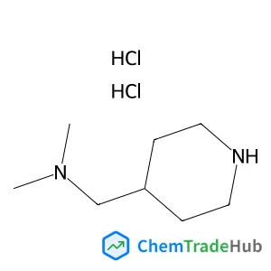 N,N-dimethyl(piperidin-4-yl)methanamine hydrochloride structure