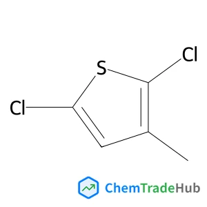 2,5-Dichloro-3-methylthiophene structure