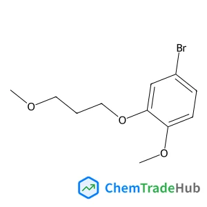 4-Bromo-1-methoxy-2-(3-methoxypropoxy)benzene 4-Bromo-1-methoxy-2-(3-methoxypropoxy)benzene