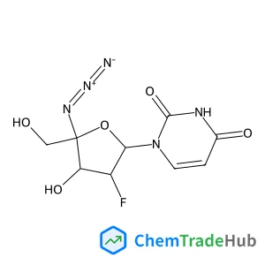 1-[(2R,3S,4R,5R)-5-azido-3-fluoro-4-hydroxy-5-(hydroxymethyl)oxolan-2-yl]pyrimidine-2,4-dione