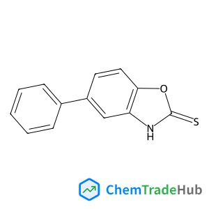 5-Phenyl-1,3-benzoxazole-2(3H)-thione structure
