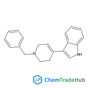 3-(1-benzyl-1,2,3,6-tetrahydropyridin-4-yl)-1H-indole