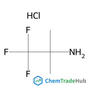 1,1,1-Trifluoro-2-methylpropan-2-amine hydrochloride structure