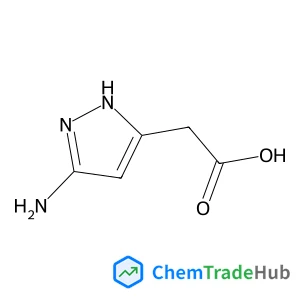 (3-Amino-1H-pyrazol-5-yl)acetic acid