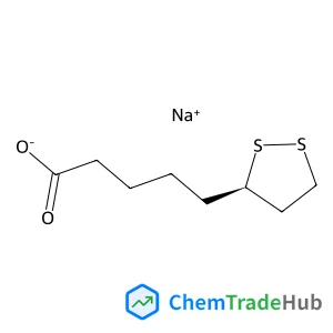 Sodium 5-[(3R)-1,2-dithiolan-3-yl]pentanoate