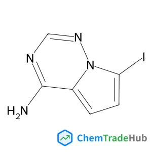 7-Iodopyrrolo[2,1-f][1,2,4]triazin-4-amine