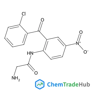 2-amino-N-[2-(2-chlorobenzoyl)-4-nitrophenyl]acetamide