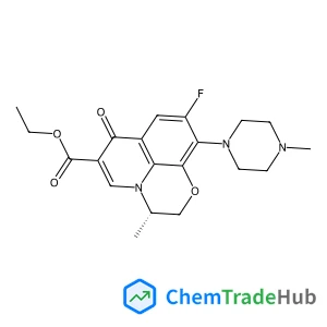 Ethyl 9-fluoro-3-methyl-10-(4-methylpiperazin-1-yl)-7-oxo-3,7-dihydro-2H-[1,4]oxazino[2,3,4-ij]quinoline-6-carboxylate
