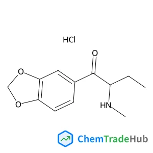 1-(1,3-Benzodioxol-5-yl)-2-(methylamino)-1-butanone hydrochloride (1:1)